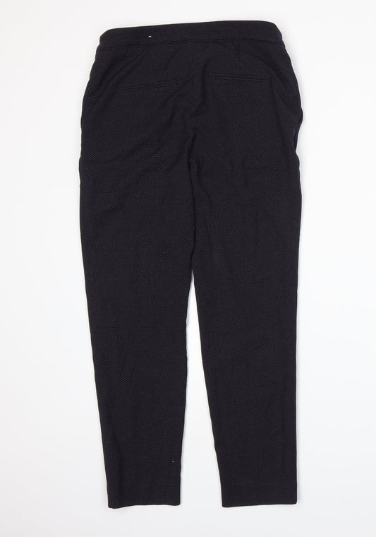 H&M Womens Blue   Trousers  Size 8 L25 in