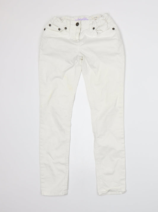 Johnnie B Womens White   Skinny Jeans Size 4 L25 in