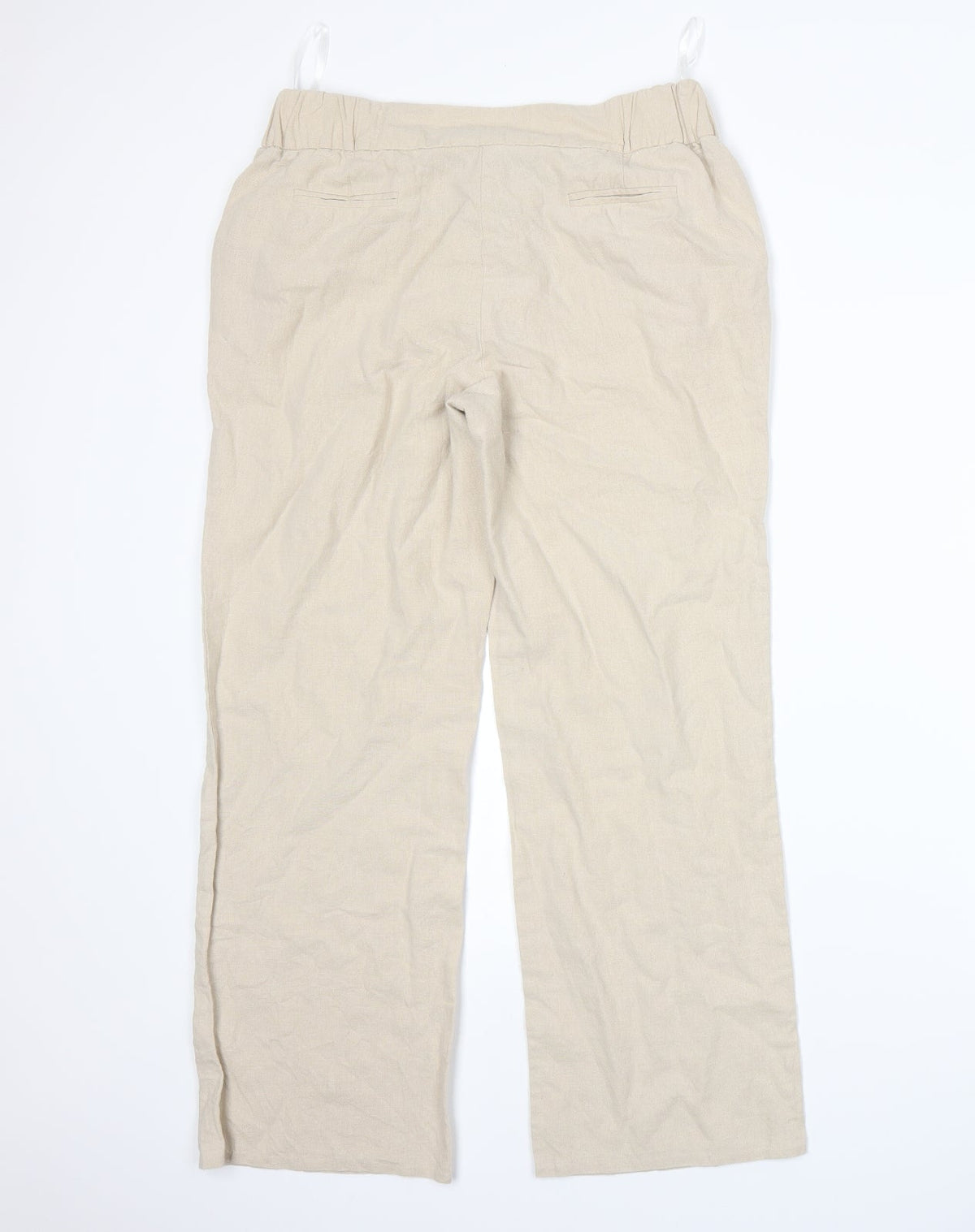 Bonmarché Womens Beige Trousers Size 12 L26 in