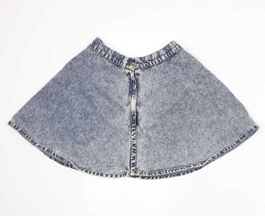 Rock & Revolution Womens Blue  Denim A-Line Skirt Size 8