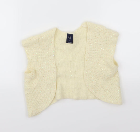 Gap Womens Beige  Knit Cardigan Jumper Size M