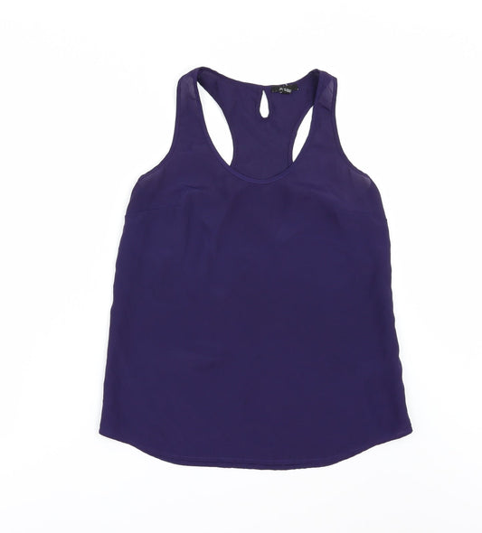Jacob Womens Purple   Tunic Blouse Size S