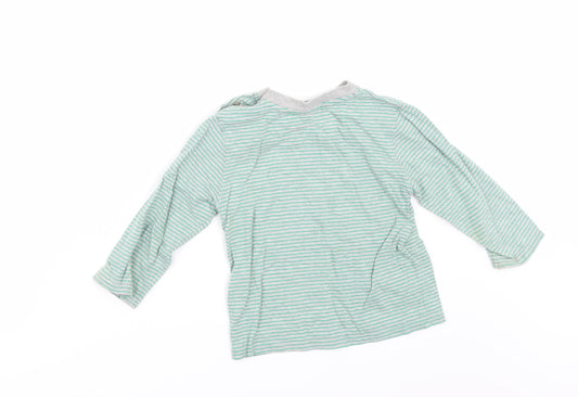 Timberland Boys Grey Striped  Basic T-Shirt Size 2 Years