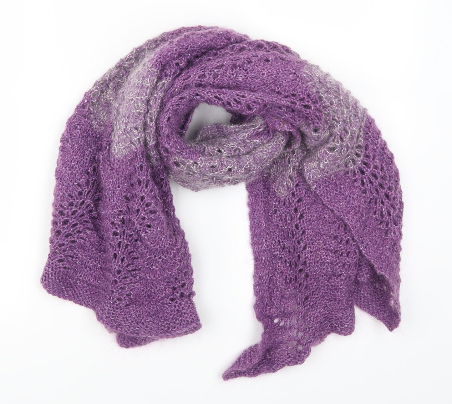 Preworn Womens Purple    Scarf