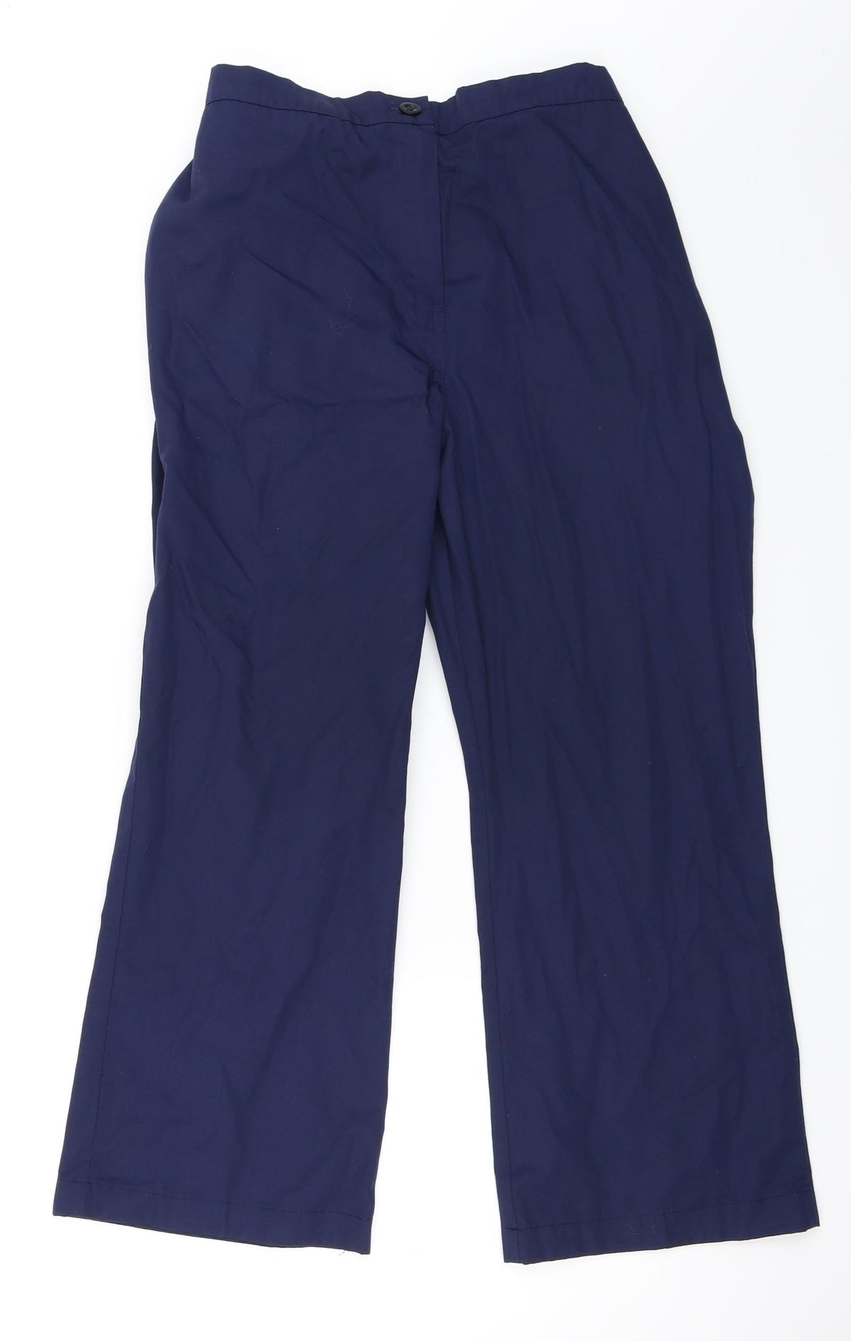 Simon Jersey Womens Blue   Trousers  Size 14 L26 in