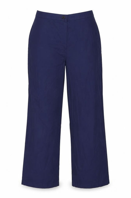 Simon Jersey Womens Blue   Trousers  Size 14 L26 in