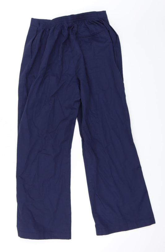Simon Jersey Womens Blue   Trousers  Size 14 L26 in