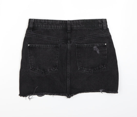 Zara Womens Black   A-Line Skirt Size S
