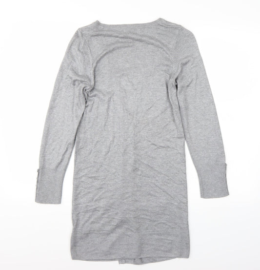Marks and Spencer Womens Grey   Cardigan Jumper Size 8