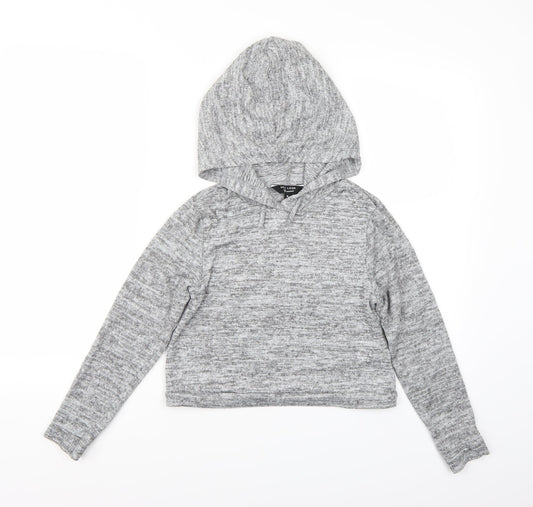 Newlook Girls Grey   Pullover Jumper Size 9 Years