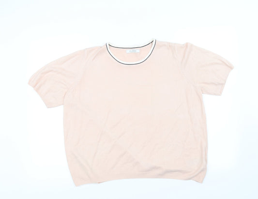 clasic Womens Pink   Basic T-Shirt Size 14