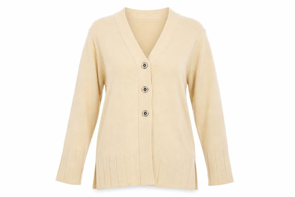 Bonmarché Womens Beige Basic Blouse Size M