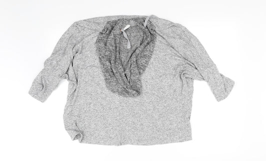 River Island Womens Grey   Basic T-Shirt Size M