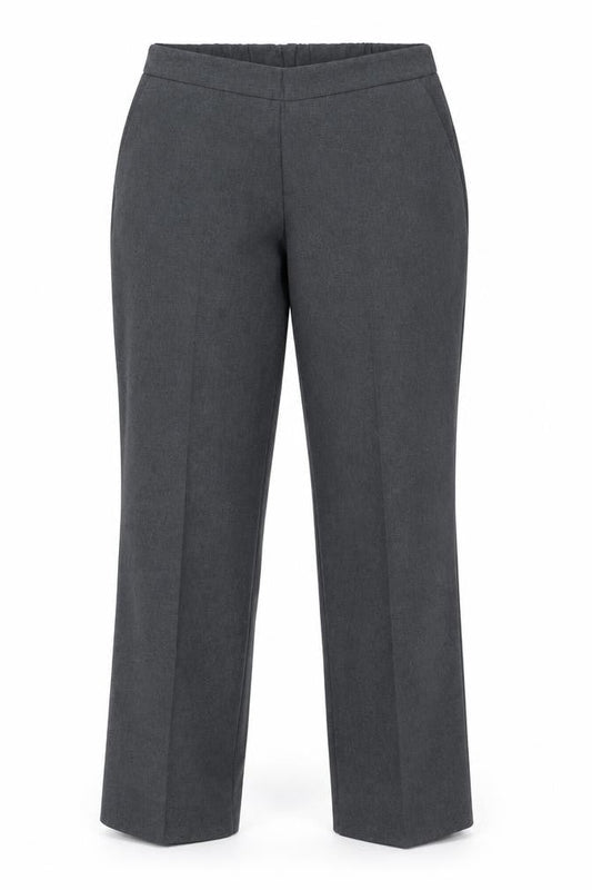 Preworn Womens Grey   Trousers  Size 14 L25 in