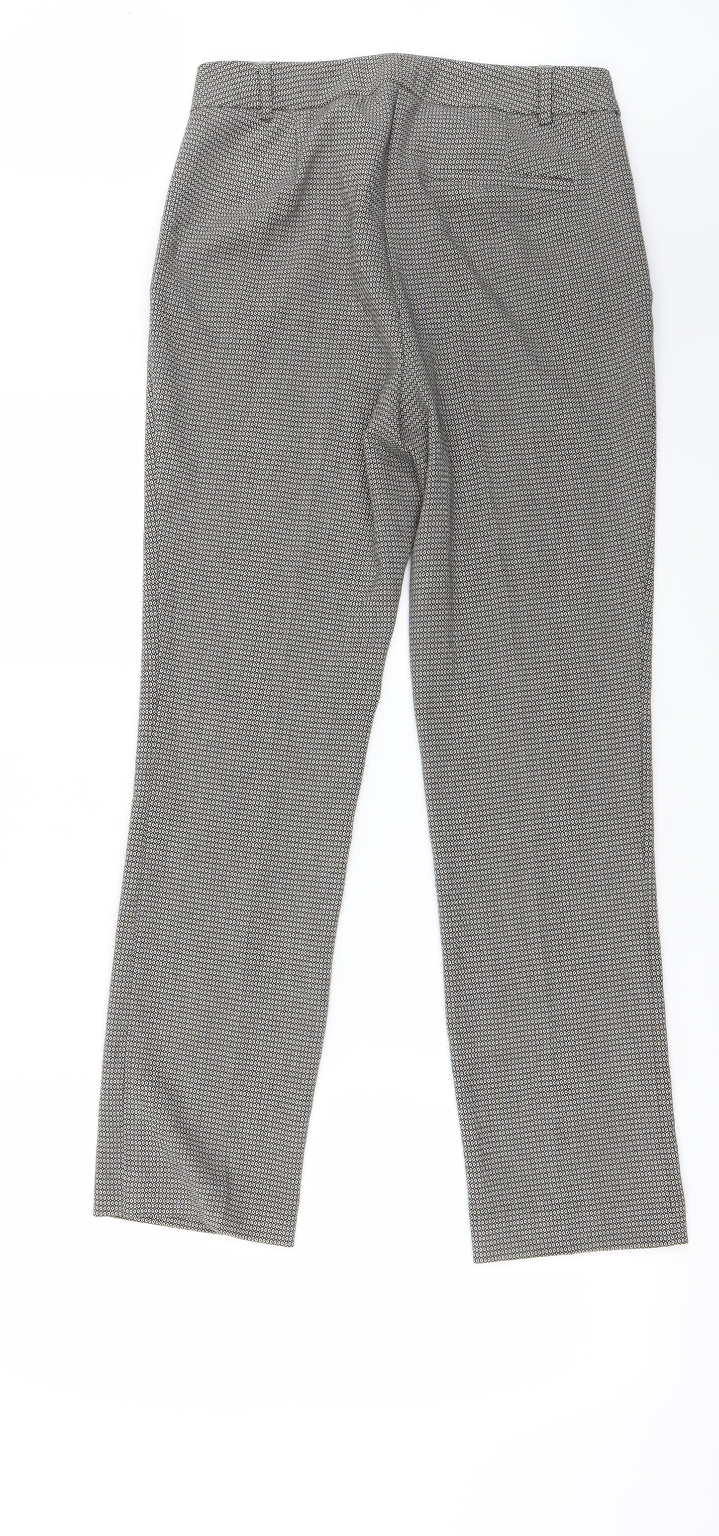 Marks and Spencer Womens Grey   Trousers  Size 10 L26 in