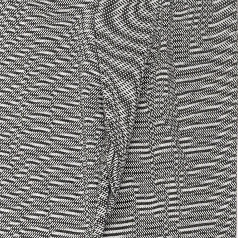 Marks and Spencer Womens Grey   Trousers  Size 10 L26 in