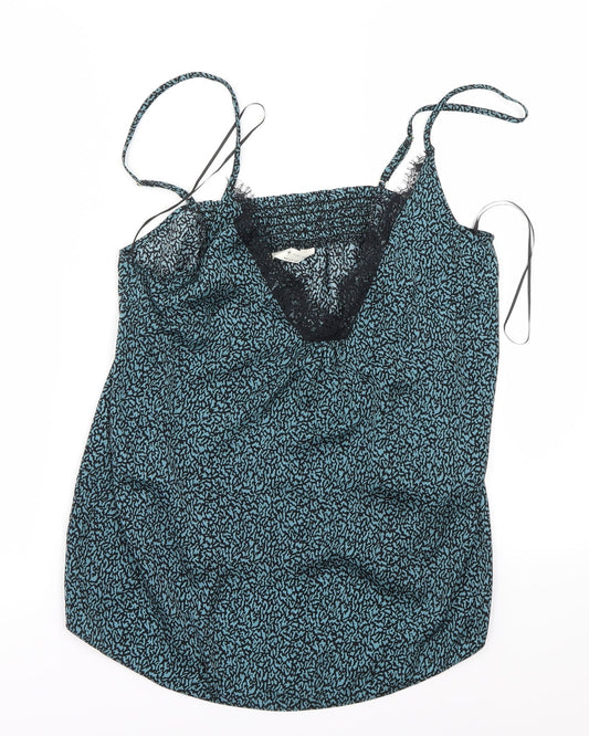Day Dreams Womens Blue   Basic Blouse Size 12