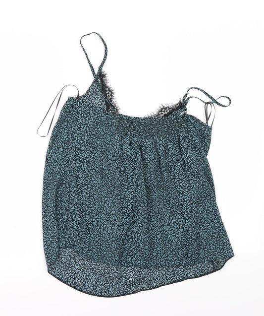 Day Dreams Womens Blue   Basic Blouse Size 12