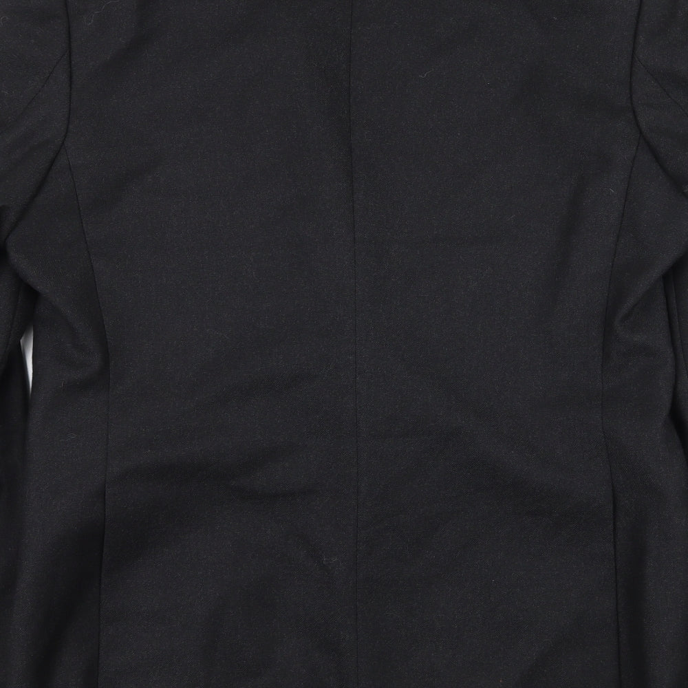 Pinstripe Mens Grey   Jacket Suit Jacket Size L