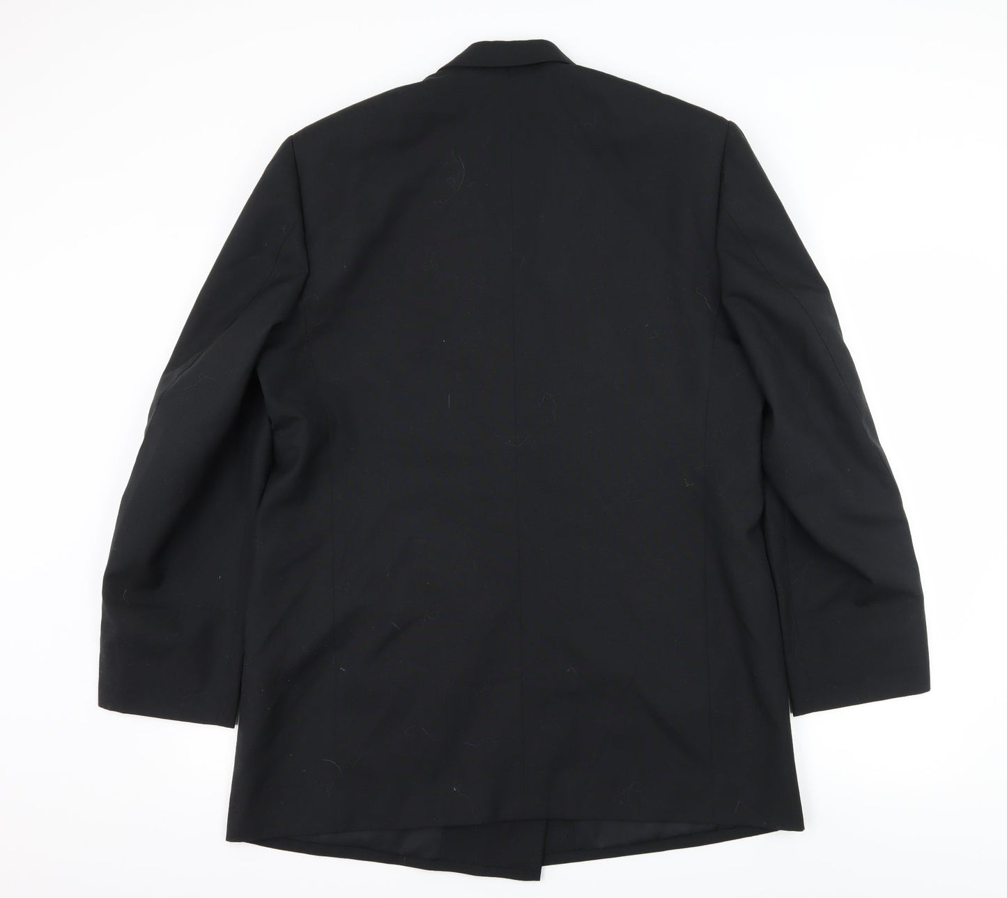 M.A.A Mens Black   Jacket Suit Jacket Size L