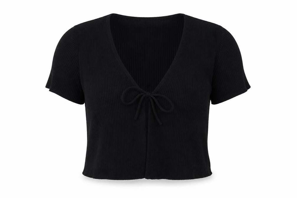 PRETTYLITTLETHING Womens Black   Cardigan Jumper Size M