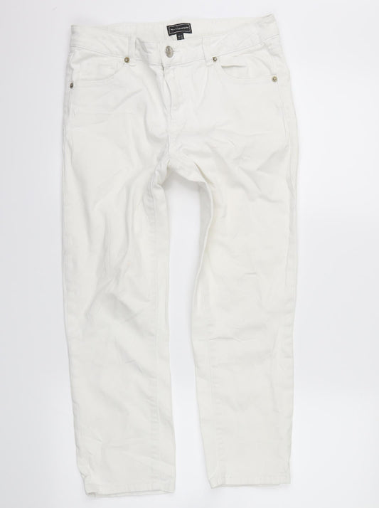 waredenim Womens White   Straight Jeans Size 10 L23 in
