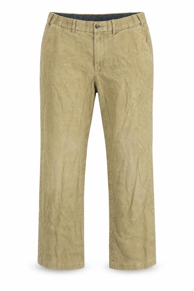 Marks & Spencer Womens Beige   Chino Trousers Size 36 L20.5 in