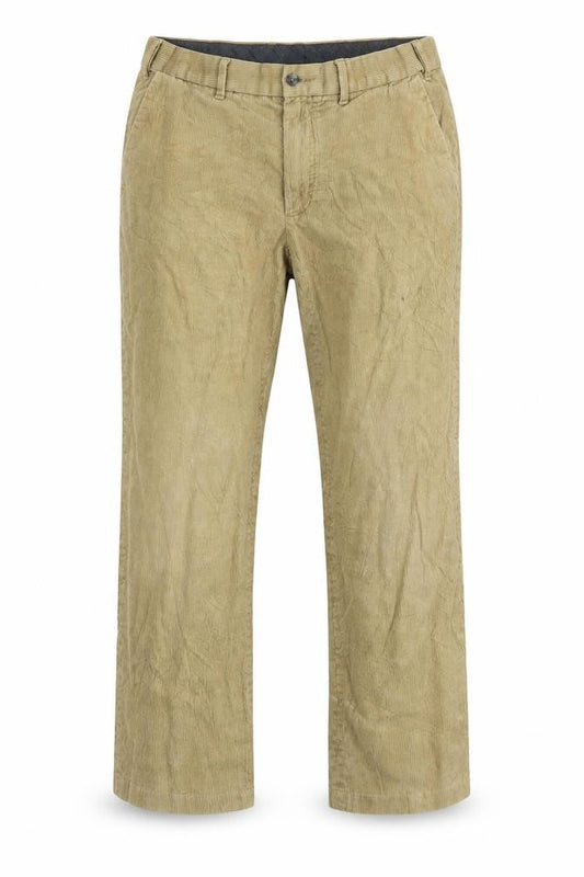 Marks and Spencer Womens Beige   Chino Trousers Size 36 L20.5 in