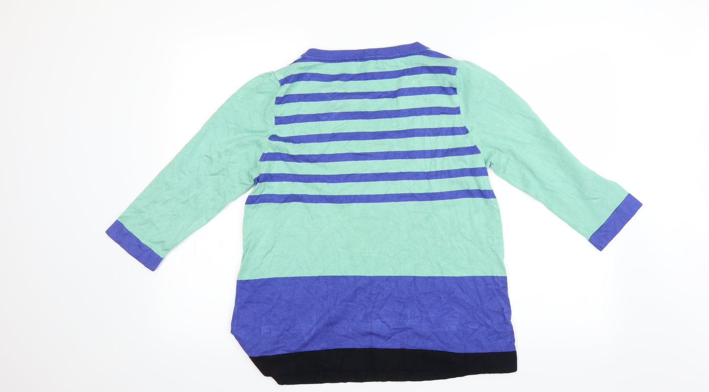 M&Co Womens Green   Pullover Jumper Size 14