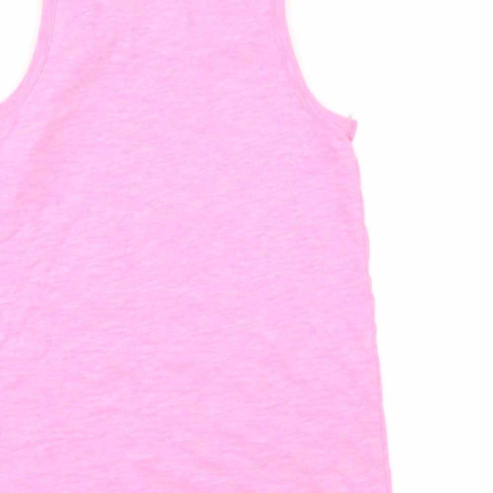Gap Girls Pink   Basic Tank Size M
