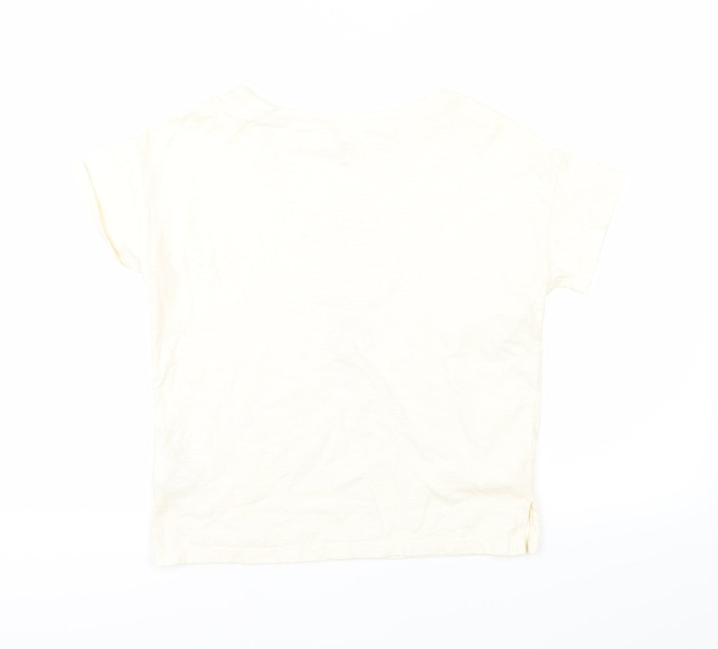Gap Girls White   Basic T-Shirt Size M