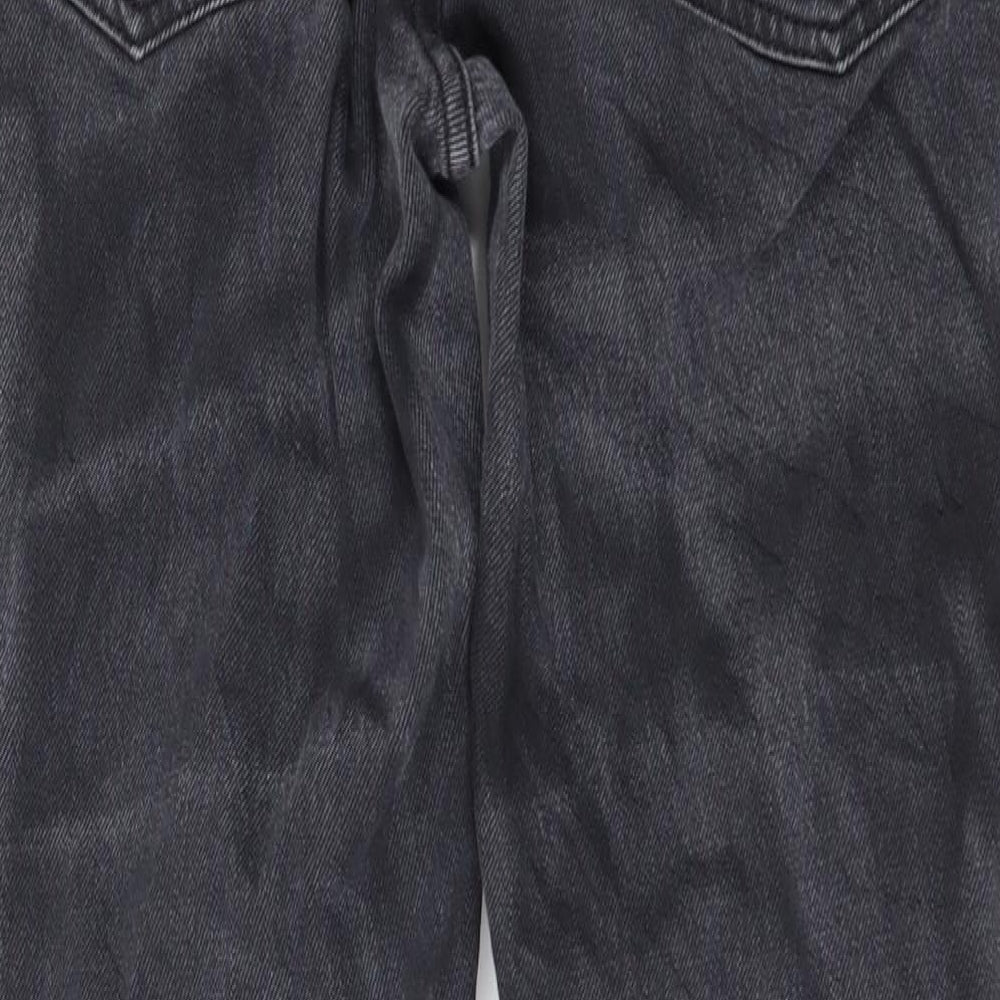 Topshop Womens Black  Denim Skinny Jeans Size 28 L25 in