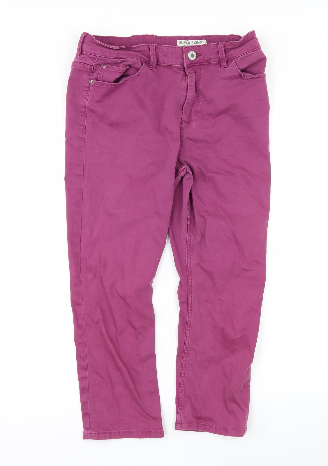 Marks and Spencer Womens Purple   Skinny Jeans Size 10 L21 in