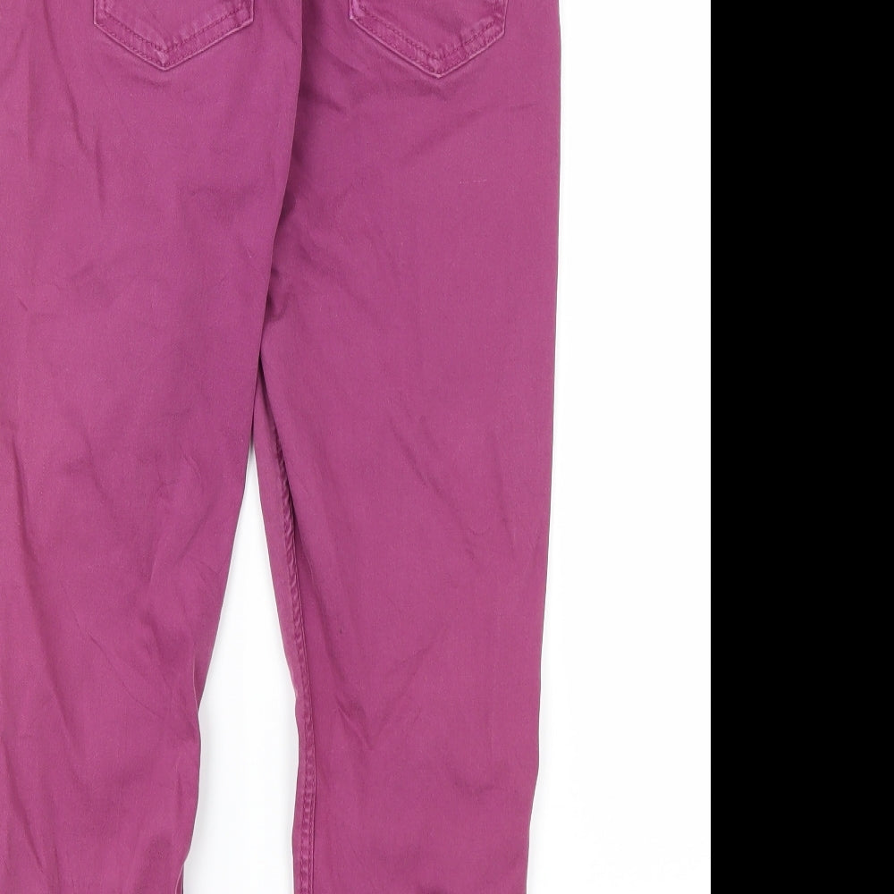 Marks and Spencer Womens Purple   Skinny Jeans Size 10 L21 in