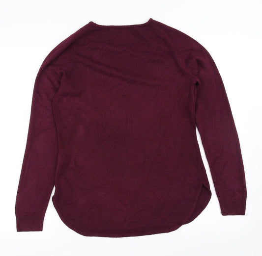 Vida Vi Womens Purple   Pullover Jumper Size M