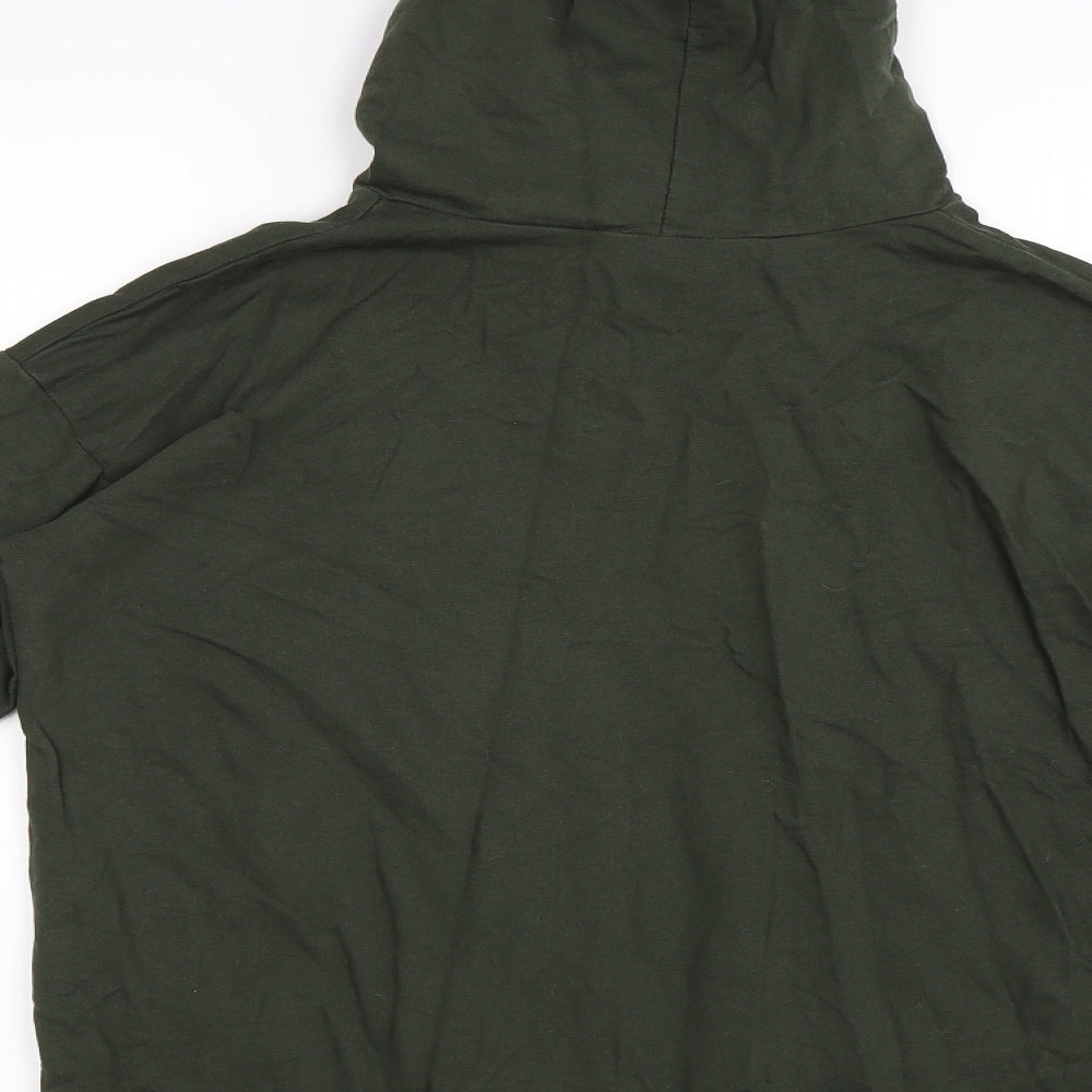 Select Womens Green   Pullover Hoodie Size 12