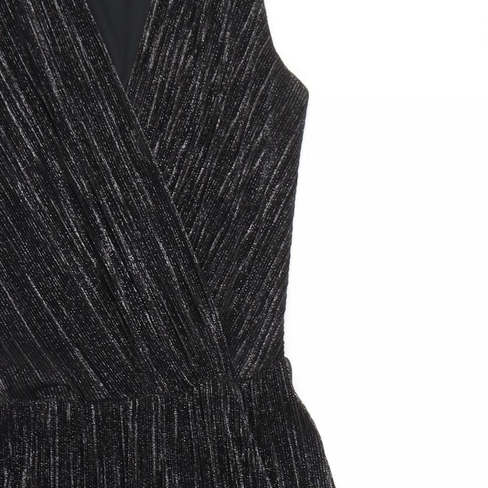 Paraphrase Womens Black   Fit & Flare  Size XS