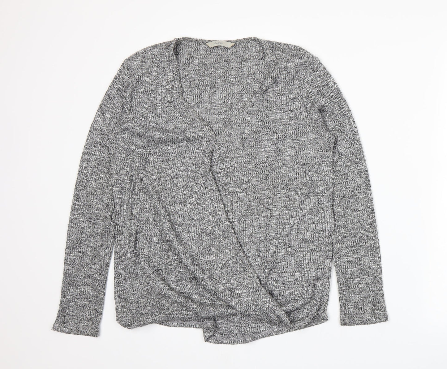 George Womens Grey  Knit Pullover Jumper Size 14