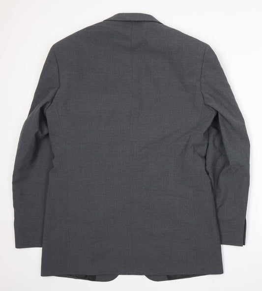 Preworn Mens Grey   Jacket Suit Jacket Size XL