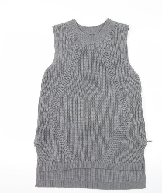 River Island Womens Grey   Basic Tank Size 8