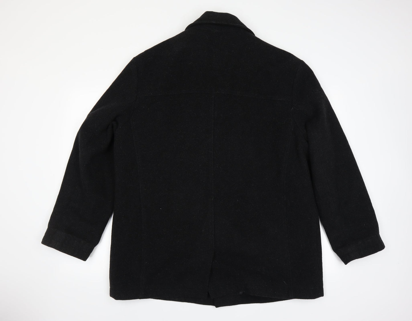 Baker Street Womens Black   Jacket Coat Size L