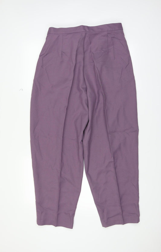 slimma Womens Purple   Trousers  Size 18 L27 in