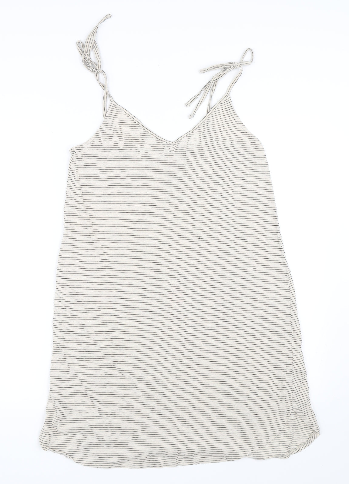 H&M Womens Beige Striped  Camisole T-Shirt Size S