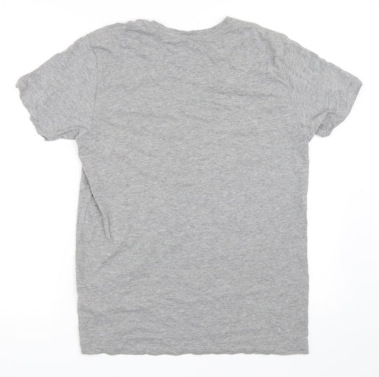 Esprit Mens Grey    T-Shirt Size M