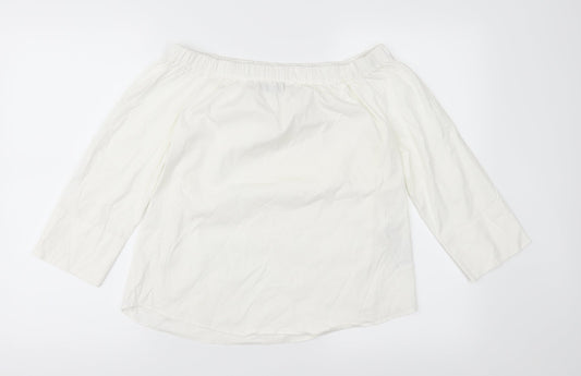 Zara Womens White   Basic Blouse Size S
