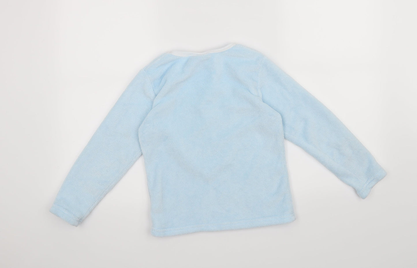 Primark Girls Blue Solid  Top Pyjama Top Size 7-8 Years