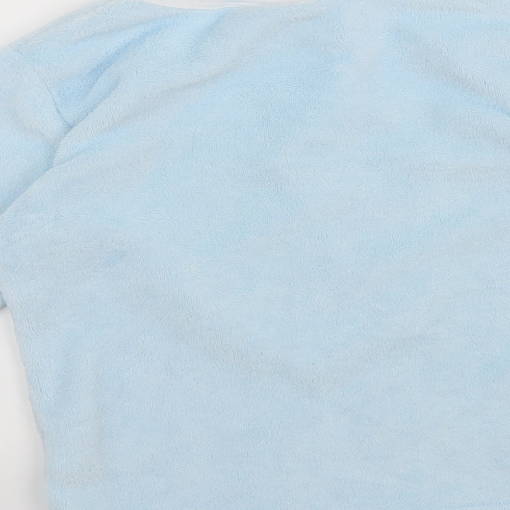 Primark Girls Blue Solid  Top Pyjama Top Size 7-8 Years