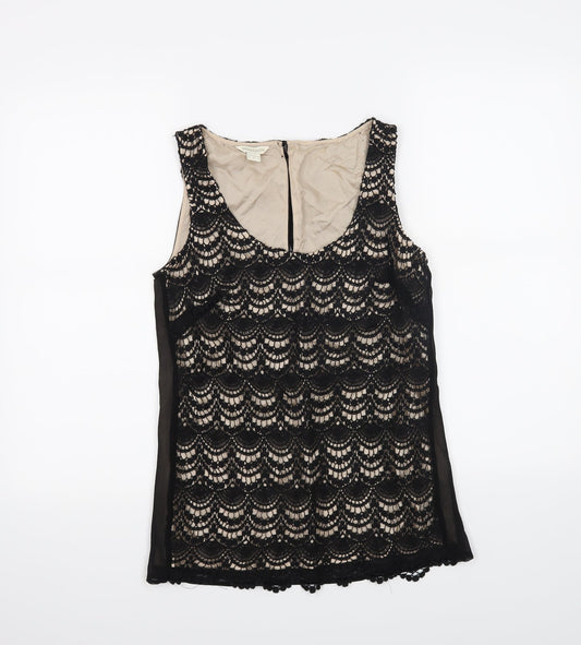 Monsoon Womens Black   Basic Tank Size 8