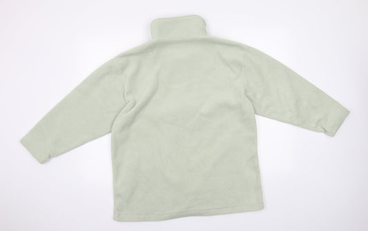 Preworn Womens Green   Full Zip Sweatshirt Size S
