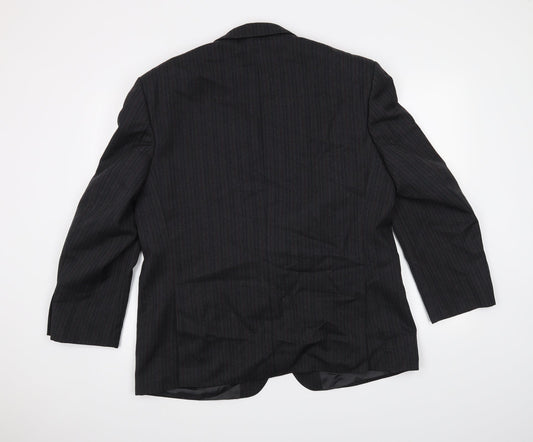 label  Mens Grey   Jacket Suit Jacket Size XL